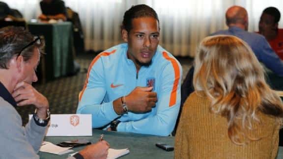 Van Dijk:' These were not my words and I would never say' I would never say'.