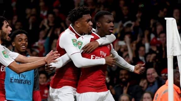 Arsenal escaped due to eighteen-year-old substitute to blamage in EFL Cup