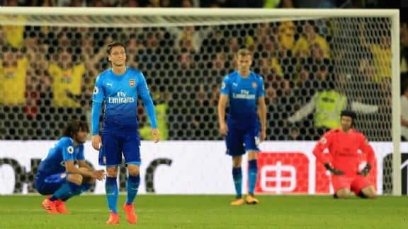 Özil was on the field, but he was invisible as a spirit'.