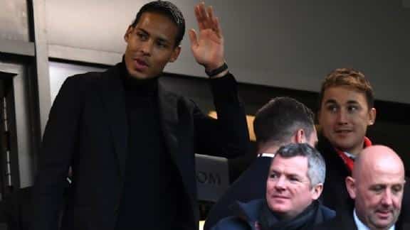 If Van Dijk does not do so at Liverpool, they will quickly find out'.