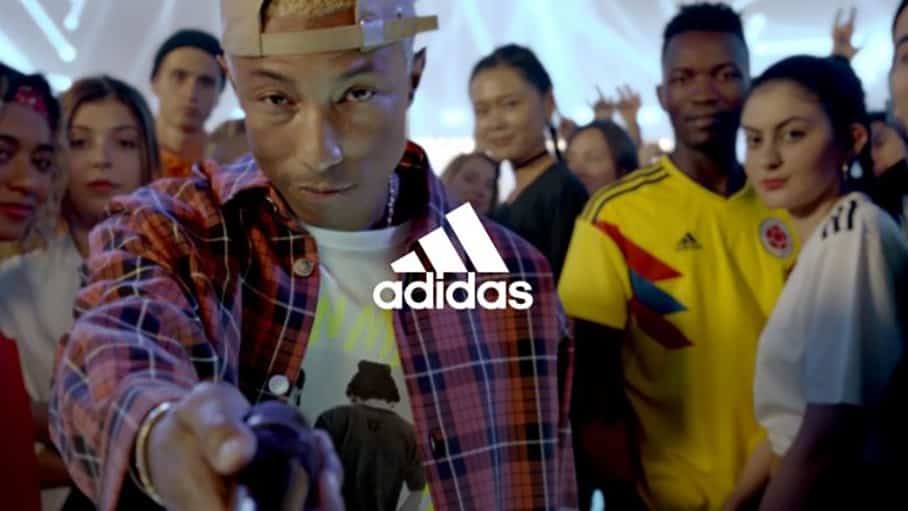 Adidas advert World Cup 2018 Pogba, Messi, Salah, DeGea, Ozil, Suarez, Mourinho
