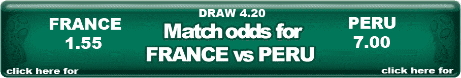 France Vs Peru World Cup 2018 Russia match