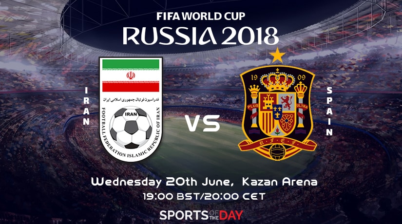 Iran Vs Spain World Cup 2018 match from group B