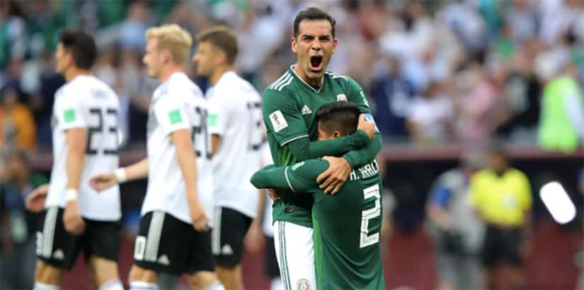 Mexico win over Germany World Cup 2018