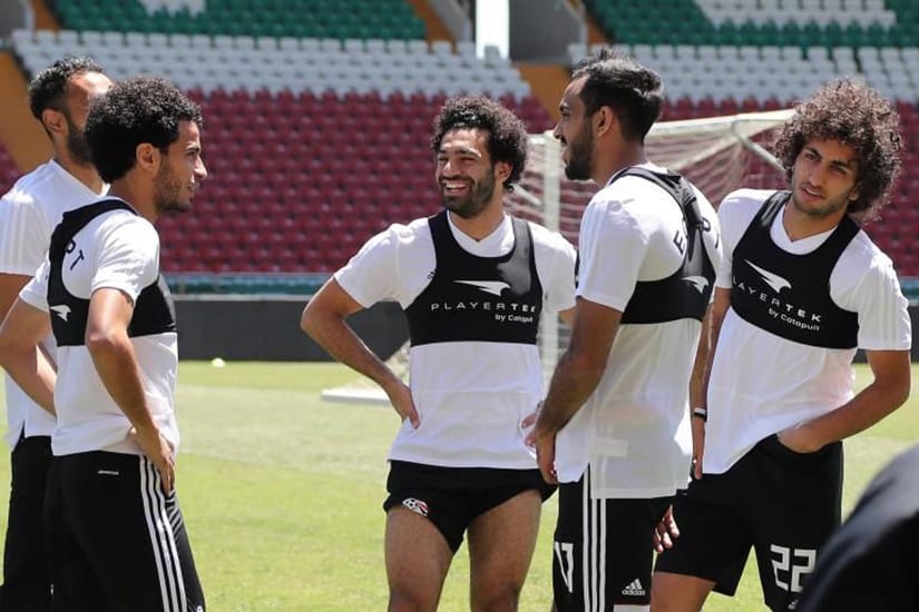 Mohamed Salah back to training with Egypt.jpg