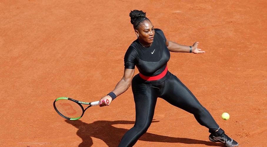 Serena Williams Wakanda like costume French Open Roland Garros 2018