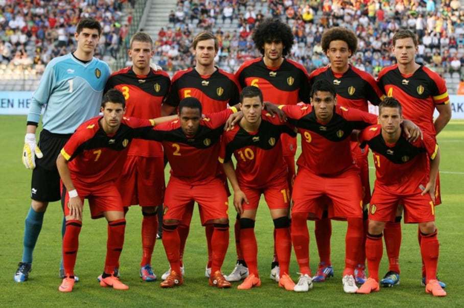Belgium football squad "golden generation"