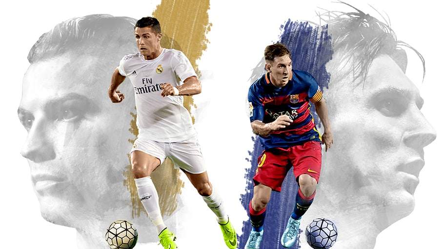 cristiano ronaldo vs lionel messi new era football question