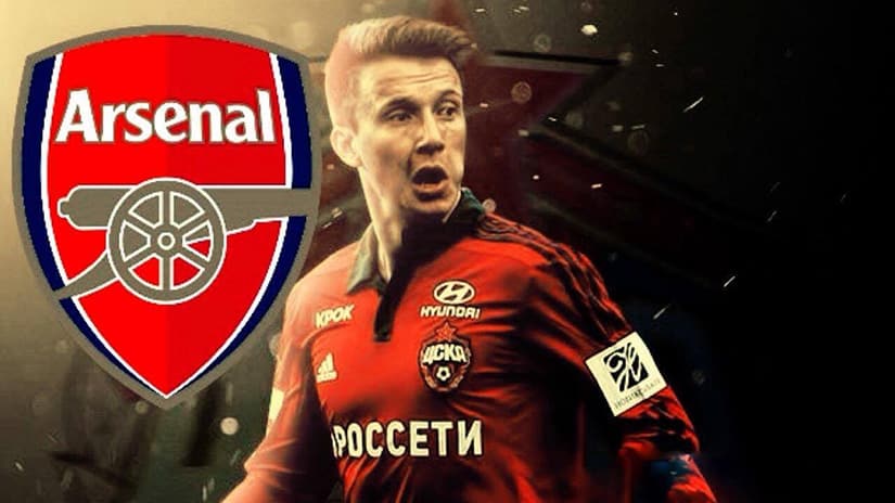 Aleksandr Golovin to Arsenal