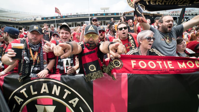 Atlanta United fans