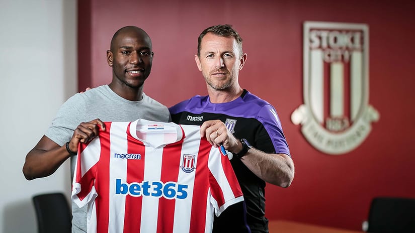 Benik Afobe Stoke Transfer New Signing