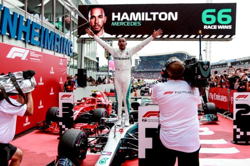 Hamilton won Germany Grand Prix