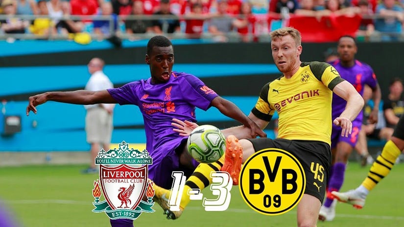 Liverpool vs Borussia Dortmund 1-3