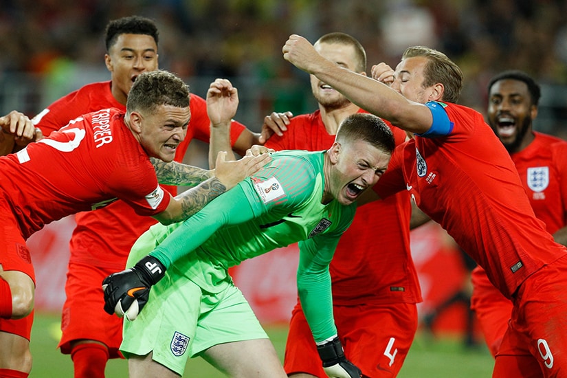 Pickford England Colombia penalty shootout World Cup 2018