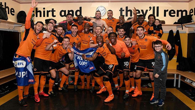 Premier League Wolverhampton Wanderers are back to English top flight