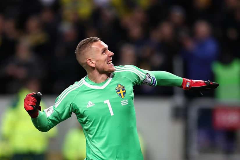 Robin Olsen Sweden World Cup 2018