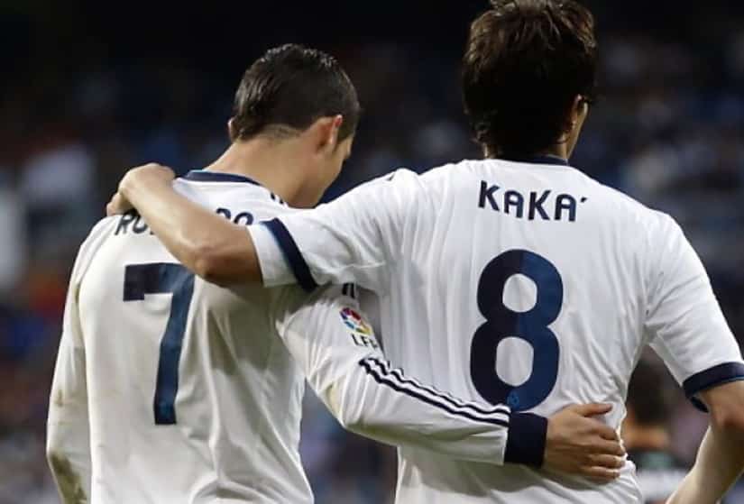 Ronaldo and Kaka in Real Madrid