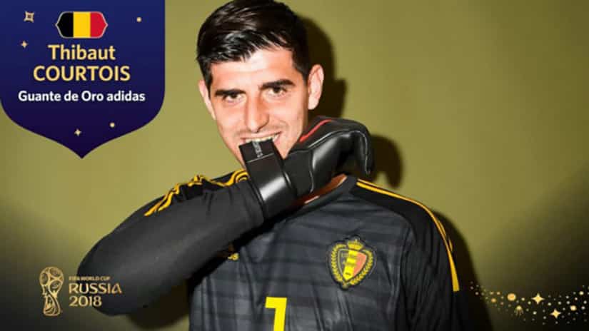 Thibaut Courtois Best Goalkepper World Cup 2018 Russia Golden Glove