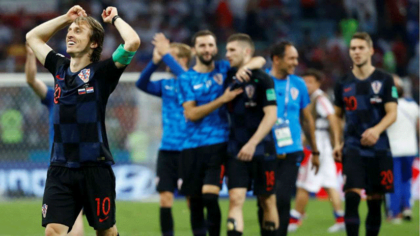 luka modric leads croatia to the semi-finals