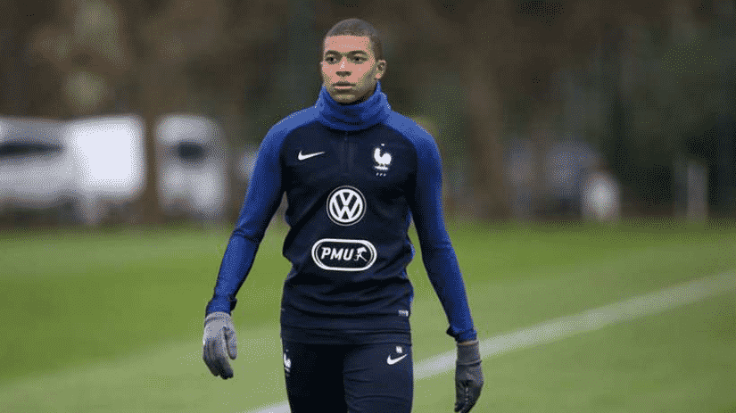 mbappe is ready for the France vs Belgium World Cup semi final game even tho he wasn't training