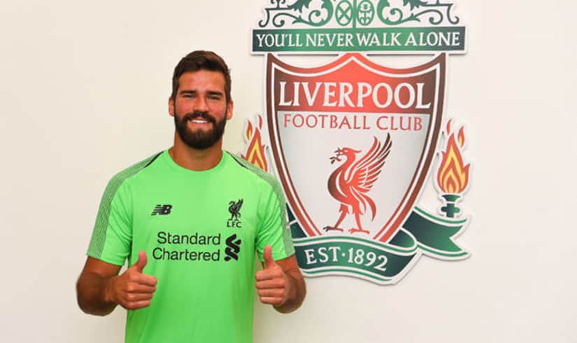 Alisson Liverpool goalkeeper
