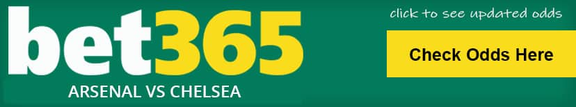 Arsenal vs Chelsea betting odds