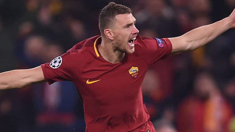 Edin Dzeko roma fc