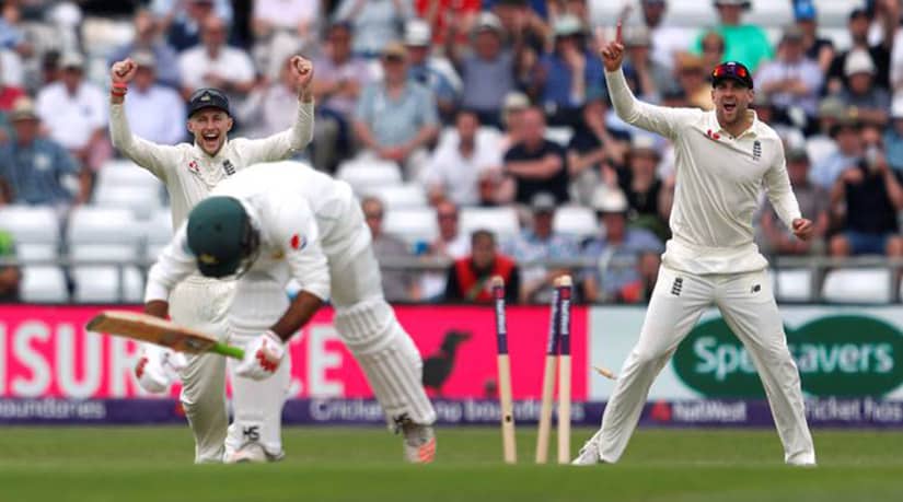 England dominating the second test
