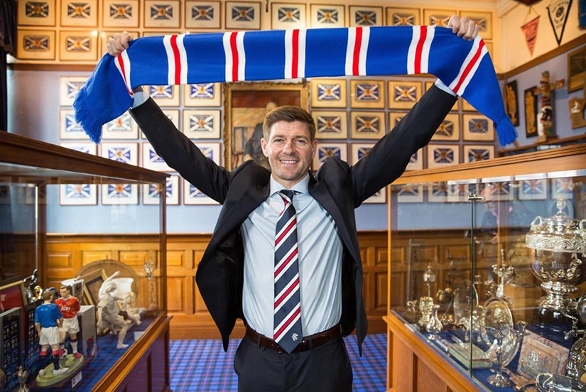 Gerrard Glasgow Rangers
