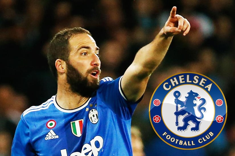 Gonzalo Higuain is as a target of The Blues - Chelsea