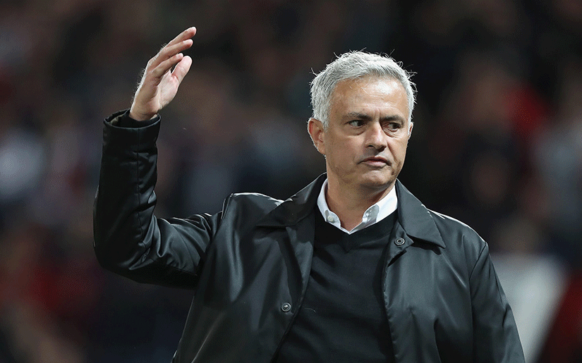 JOSE MOURINHO it's leaving from Man Utd