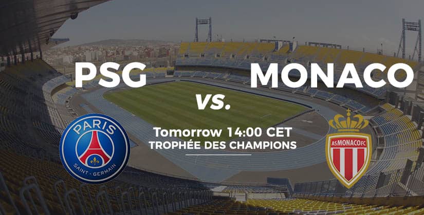 PSG vs Monaco French Super Cup Odds bet365