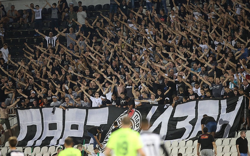 Partizan Fans vs Besiktas