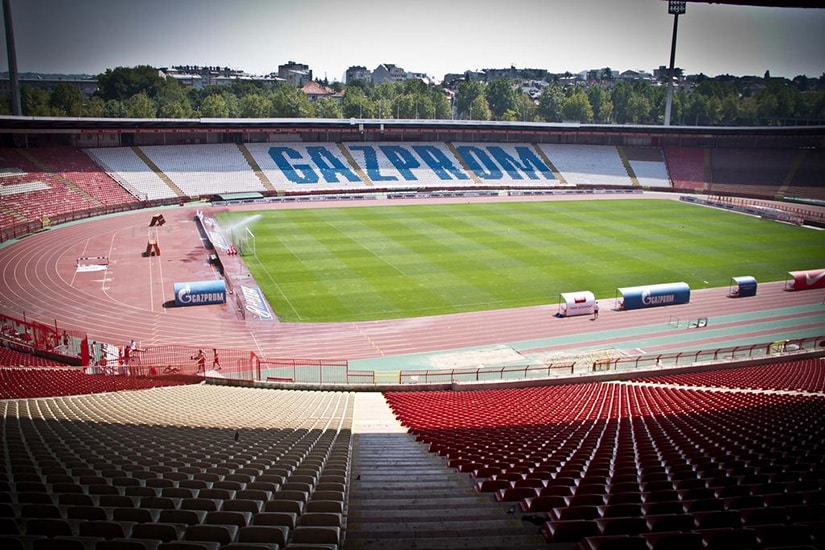Rajko Mitic Crvena Zvezda Stadium