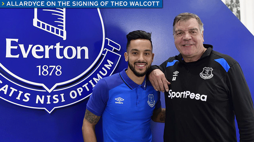 Theo Walcott everton