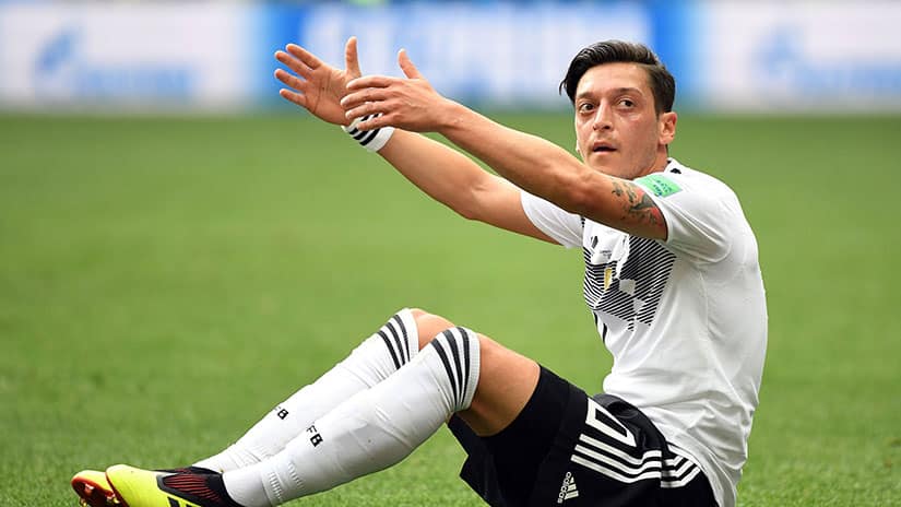 mesut ozil germany world cup exit