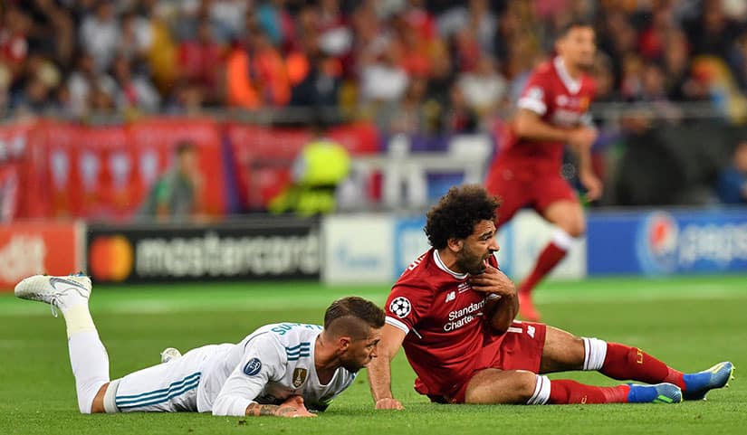 salah injured shoulder