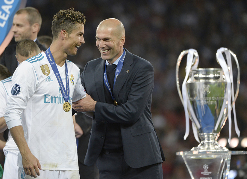 Zizou and Cr7