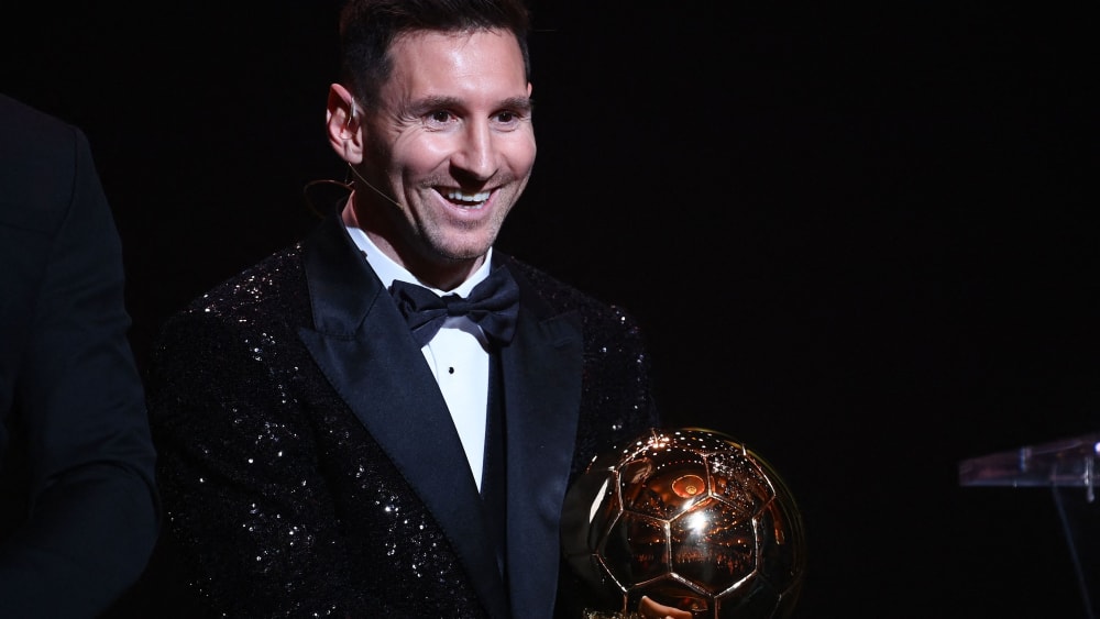 Lionel Messi Ballon d'Or 2021.