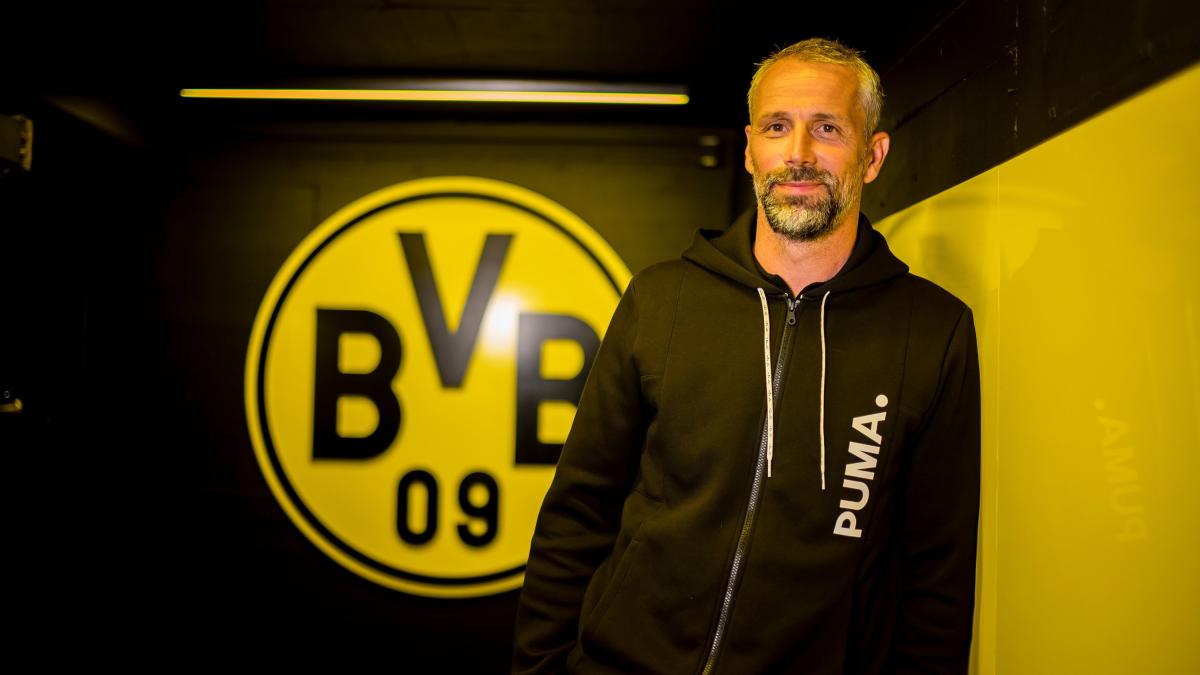 Borussia Dortmund coach Marco Rose.