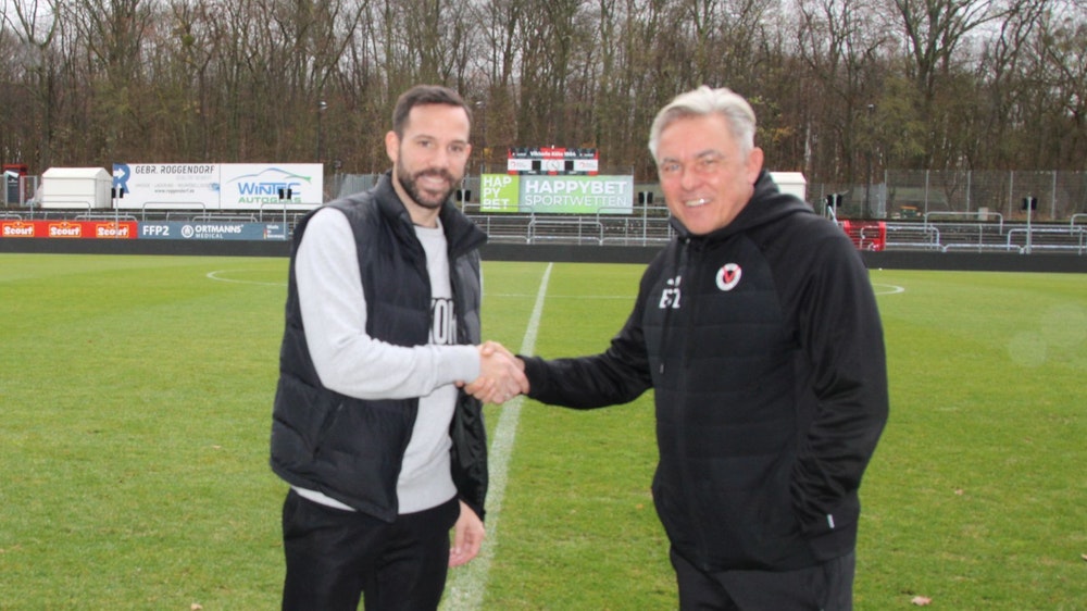 Viktoria Köln: Olaf Janßen welcomes Gonzalo Castro.