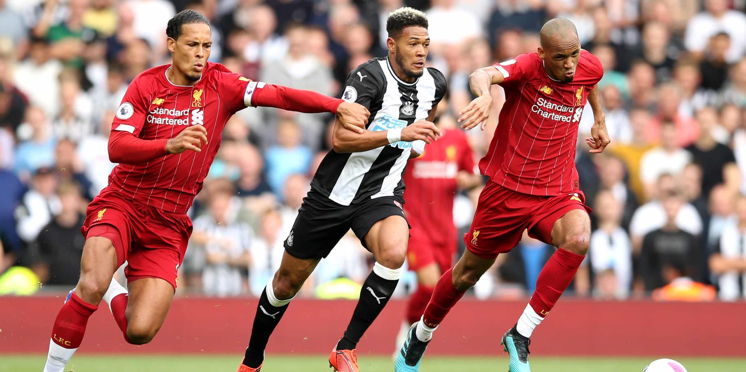 Van Dijk, Fabinho & Jones miss matches.