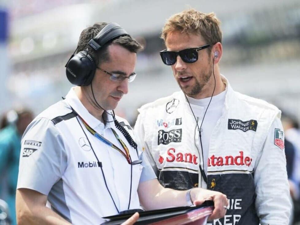 Dave Robson worked at McLaren as Button's race engineer, among other things.