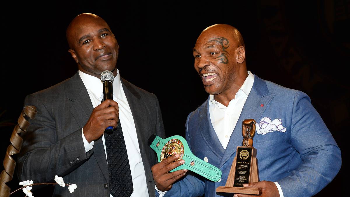 Evander Holyfield and Mike Tyson became friends after the scandal