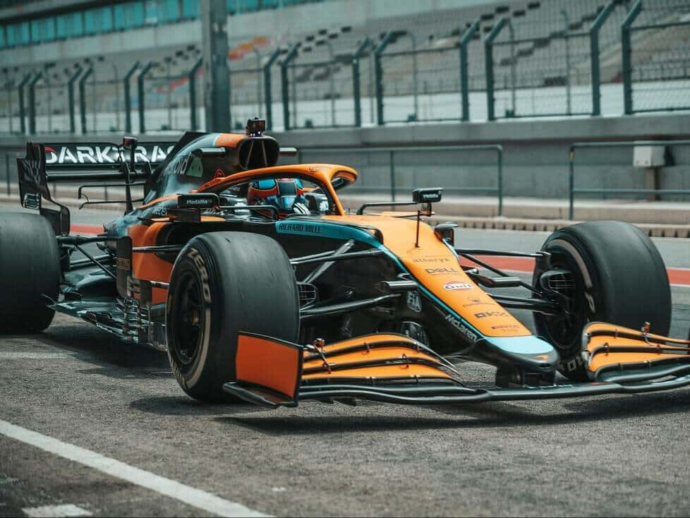 À Portimao, Herta a testé pendant deux jours la McLaren de Formule 1 de 2021.