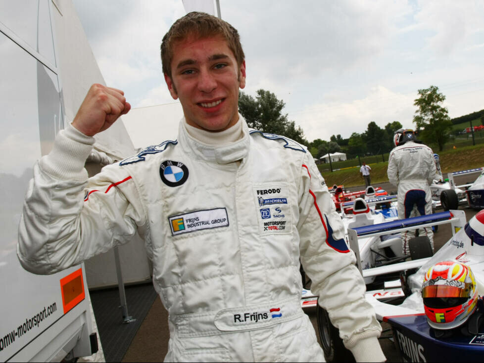 Familiar face: in 2010 Frijns crowned himself Formula BMW champion