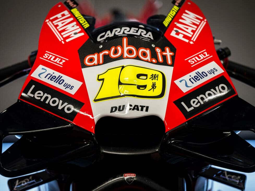 Ducati MotoGP para Álvaro Bautista en el diseño del equipo WSBK