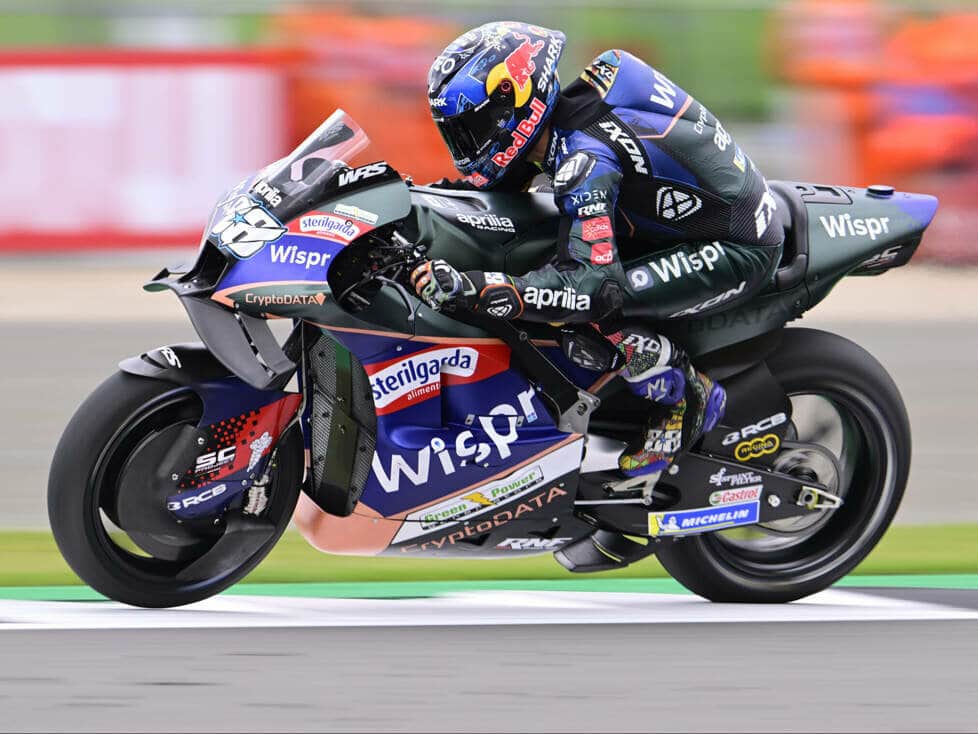 Miguel Oliveira a à peine ralenti quand la pluie est tombée