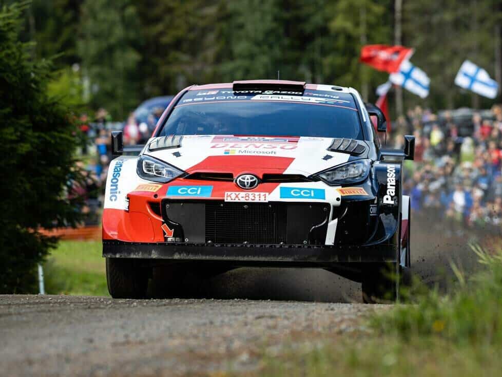 Kalle Rovanperä leads 2023 Rally Finland
