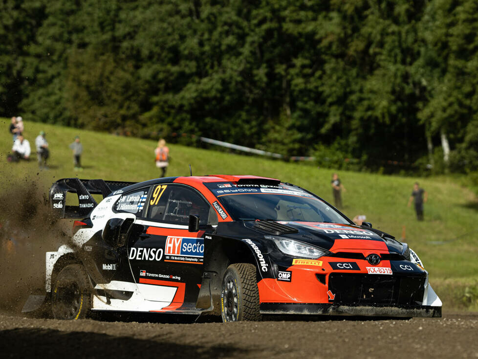 Jari-Matti Latvala made a WRC comeback after a two and a half year break